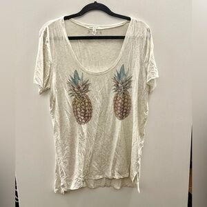 FINAL PRICE - NWOT Victoria Secret pineapple tee🍄